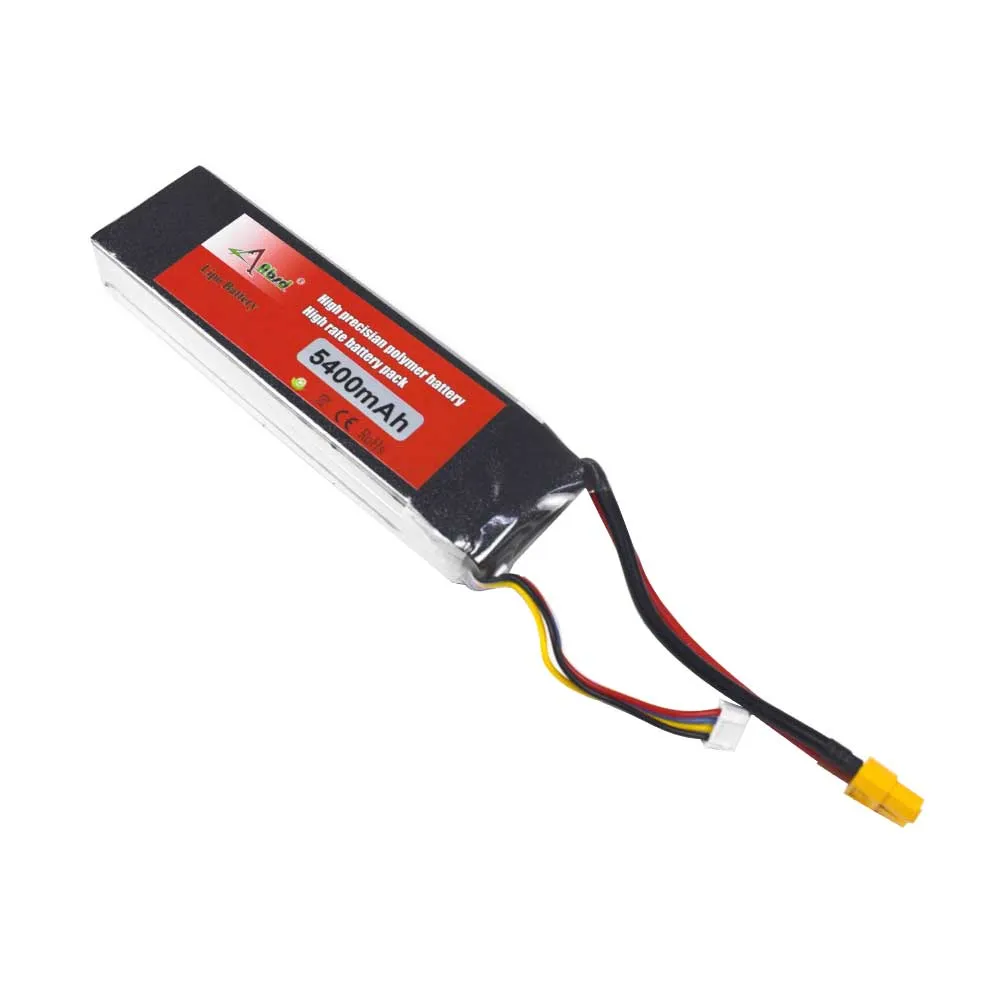 11.1V 5400mAh 3S 30C Lithium Polymer Battery