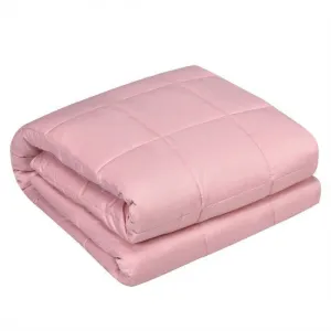 15 lbs 48" x 72" Premium Cooling Heavy Weighted Blanket-Pink