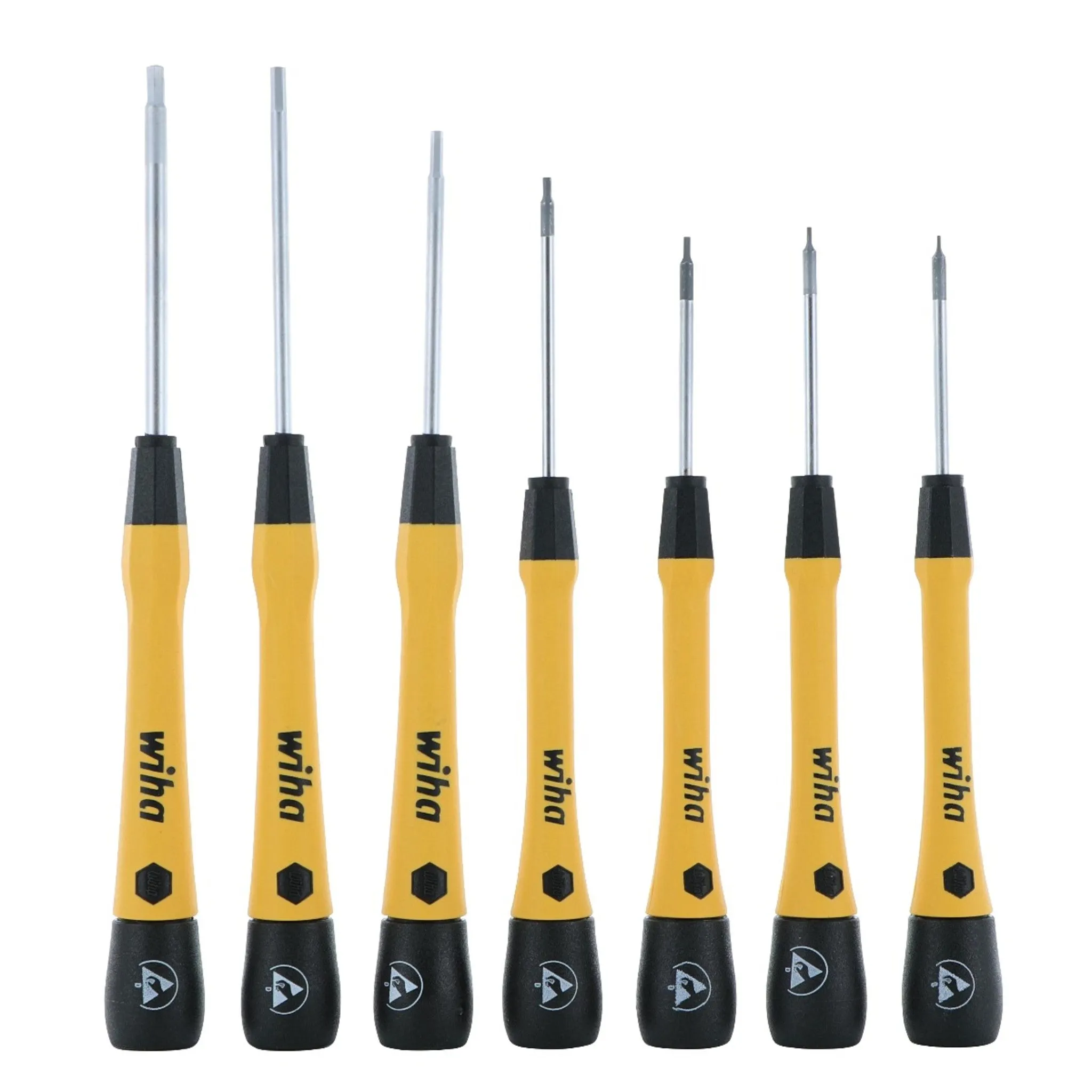 7 Piece ESD Safe Picofinish Precision Screwdriver Set - Hex Metric