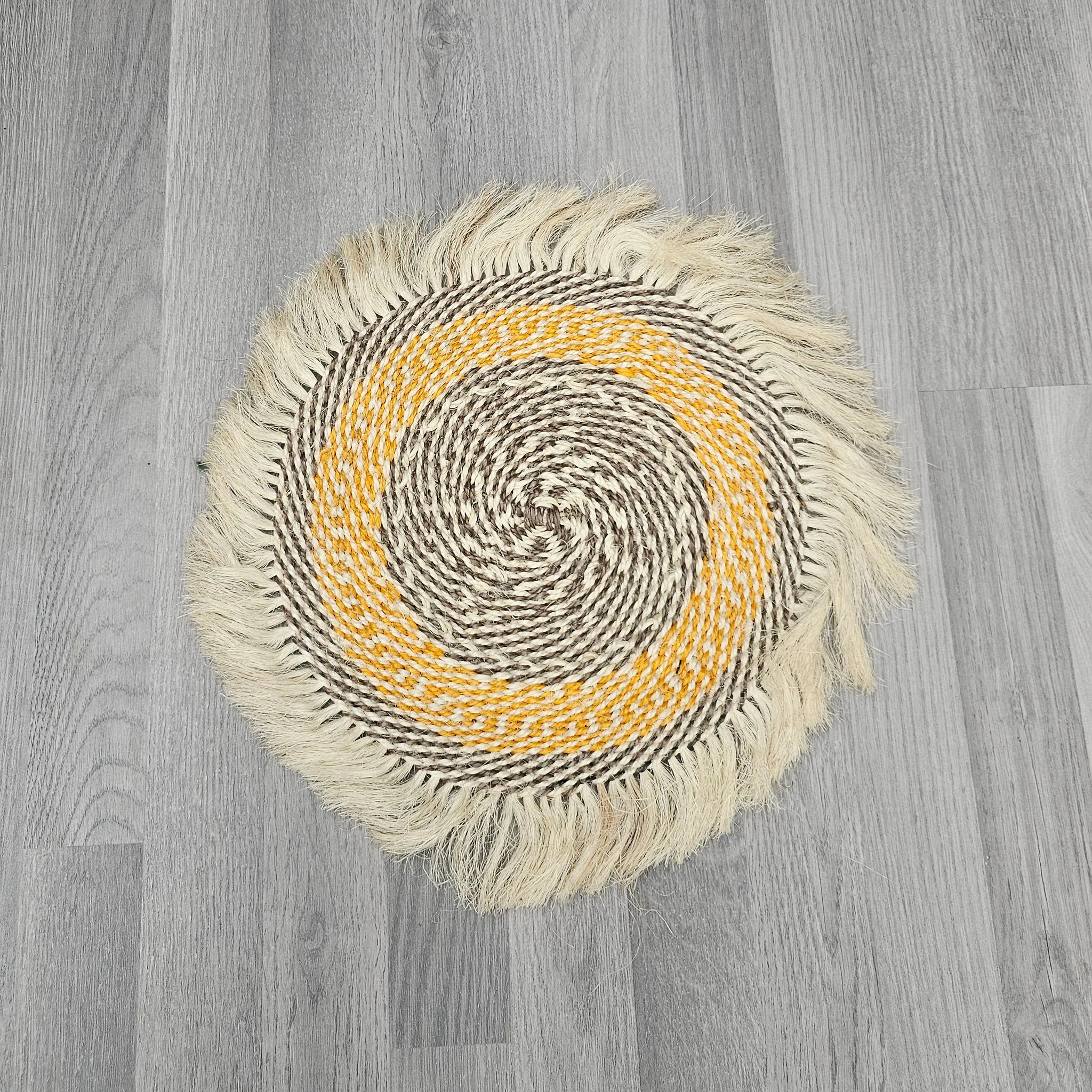 African Wall Decor - Sisal Placemat - Mandisa