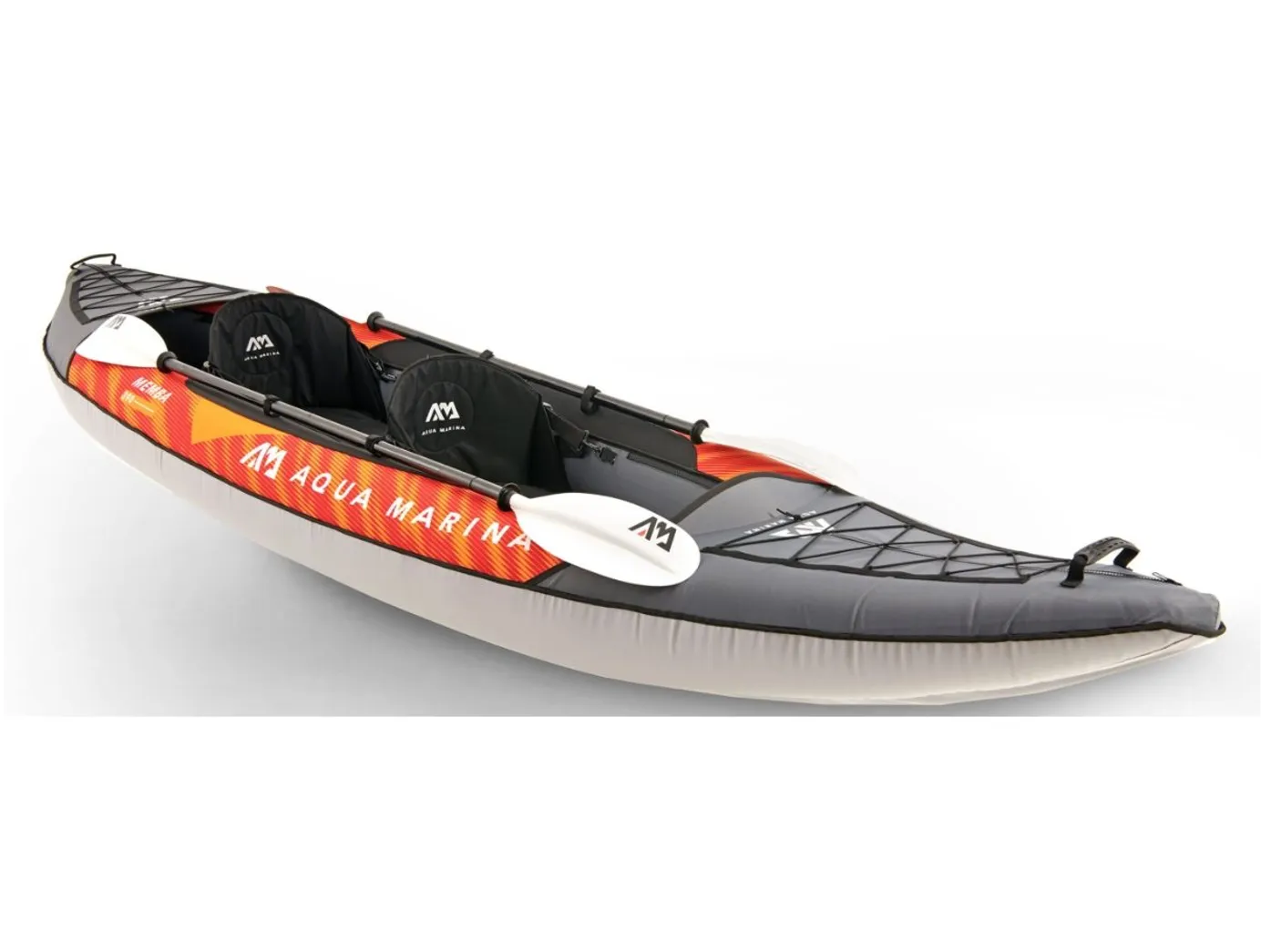 Aqua Marina Memba-390 2 Person Touring Kayak w/ Paddle Set