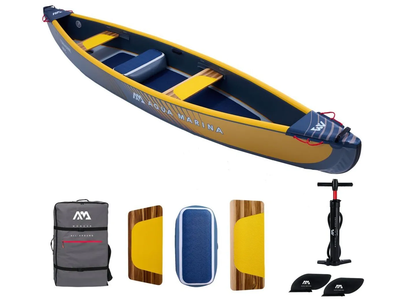 Aqua Marina Tomahawk AIR-C- High Pressure Speed Kayak- 2-3 Person - Stock due in December 2024