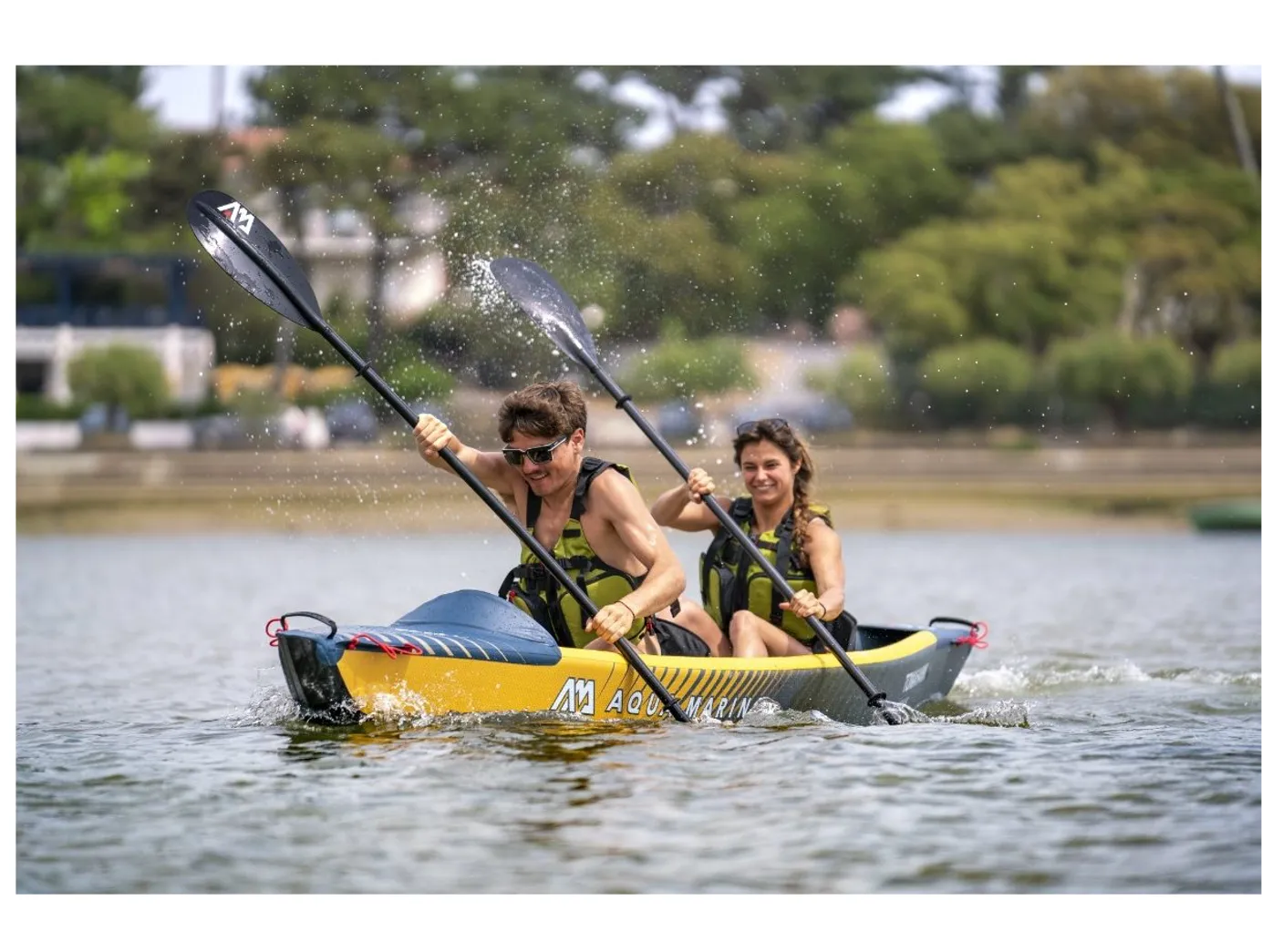 Aqua Marina Tomahawk AIR-K 440- High Pressure Speed Kayak- 2 Person - In Stock