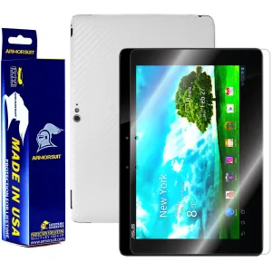 ASUS Transformer Pad Infinity 700 Screen Protector   White Carbon Fiber Skin Protector