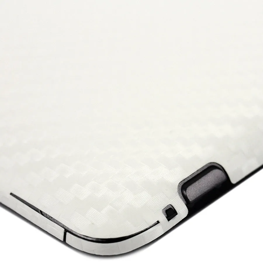 ASUS Transformer Pad Infinity 700 Screen Protector   White Carbon Fiber Skin Protector