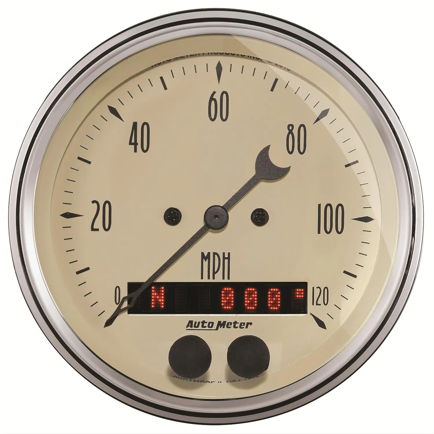 AutoMeter Antique Beige Series GPS Enabled Speedometers 1849