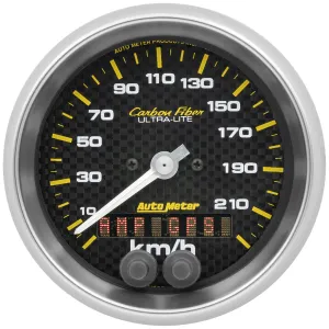 AutoMeter Carbon Fiber Ultra-Lite GPS-Enabled Speedometers 4780-M