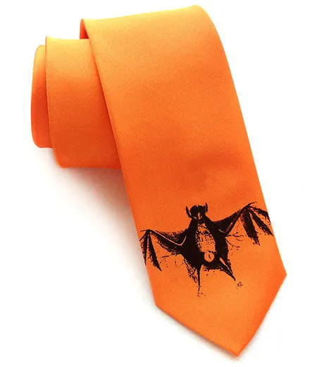 Bat Silk Necktie