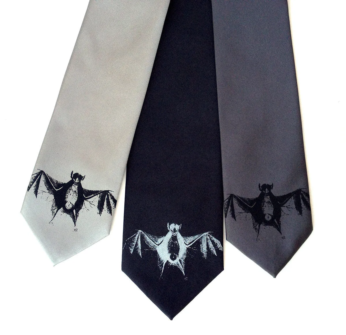 Bat Silk Necktie