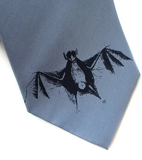 Bat Silk Necktie