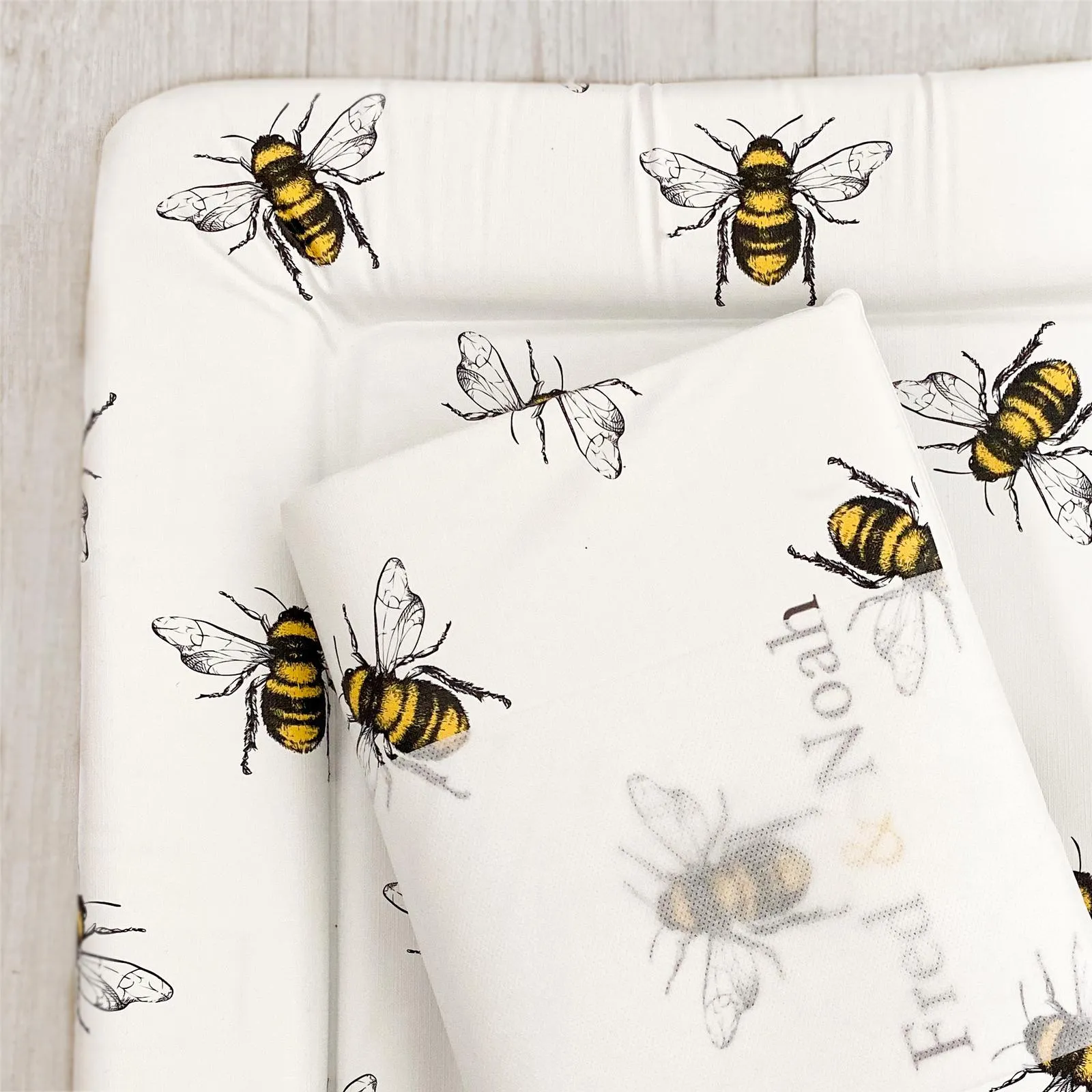 Bee Print Changing Mat