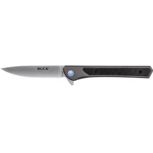 Buck Knives Cavalier Gray 7Cr Stainless Steel 8.1 in. Folding Knife