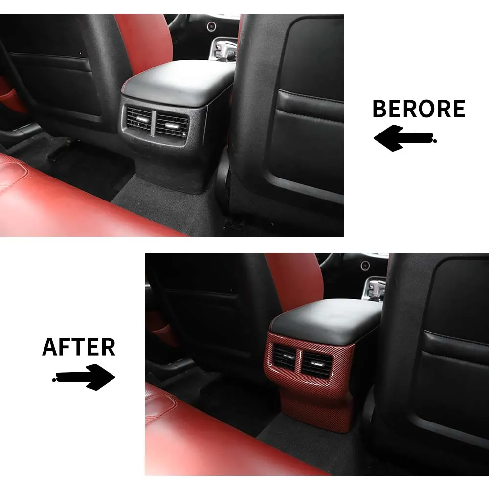 Car Rear Air Vent Panel Cover Trim For Dodge Challenger 2015  Accessories | CheroCar