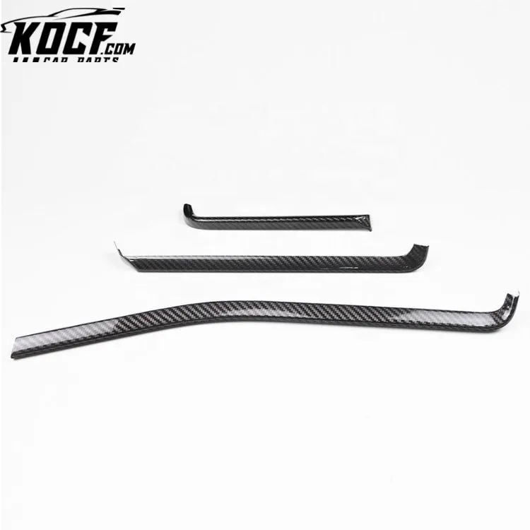 Carbon Fiber Car Interior Decoration Accessories Carbon Fiber Dashboard Trim For Corvette C8 2020 2021