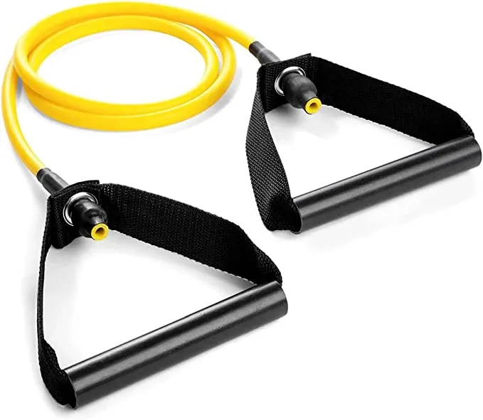 Champion Sports Resistance Tubing with Foam Handle