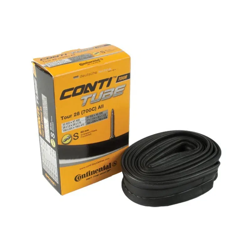 CONTINENTAL Inner Tube Tour 28 700x32/47 Presta 60mm - Black