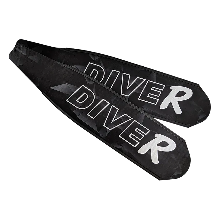 DiveR Black Triangle Long Blade Fins