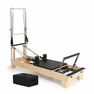 Elina Pilates Wood Reformer Machine with Tower