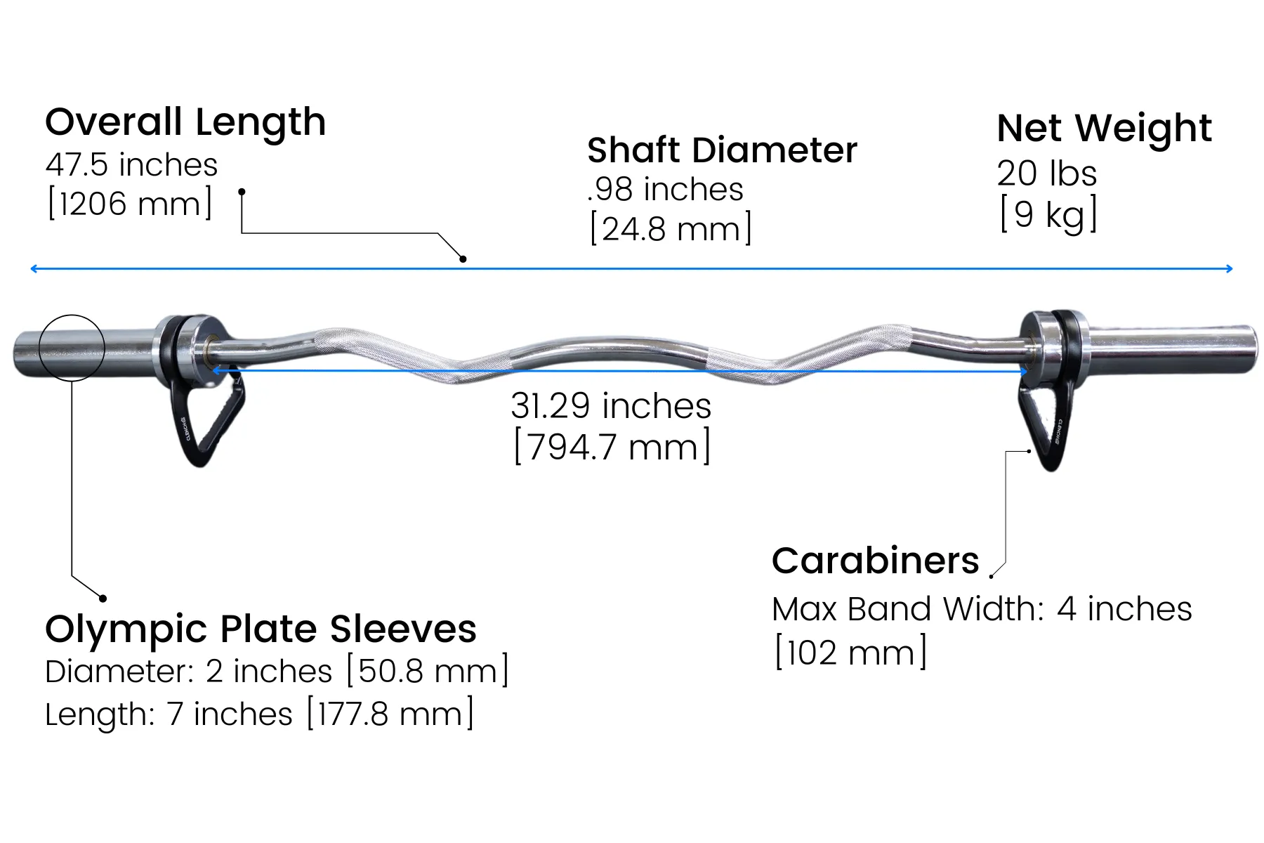 EZ Curl Bar Bundle