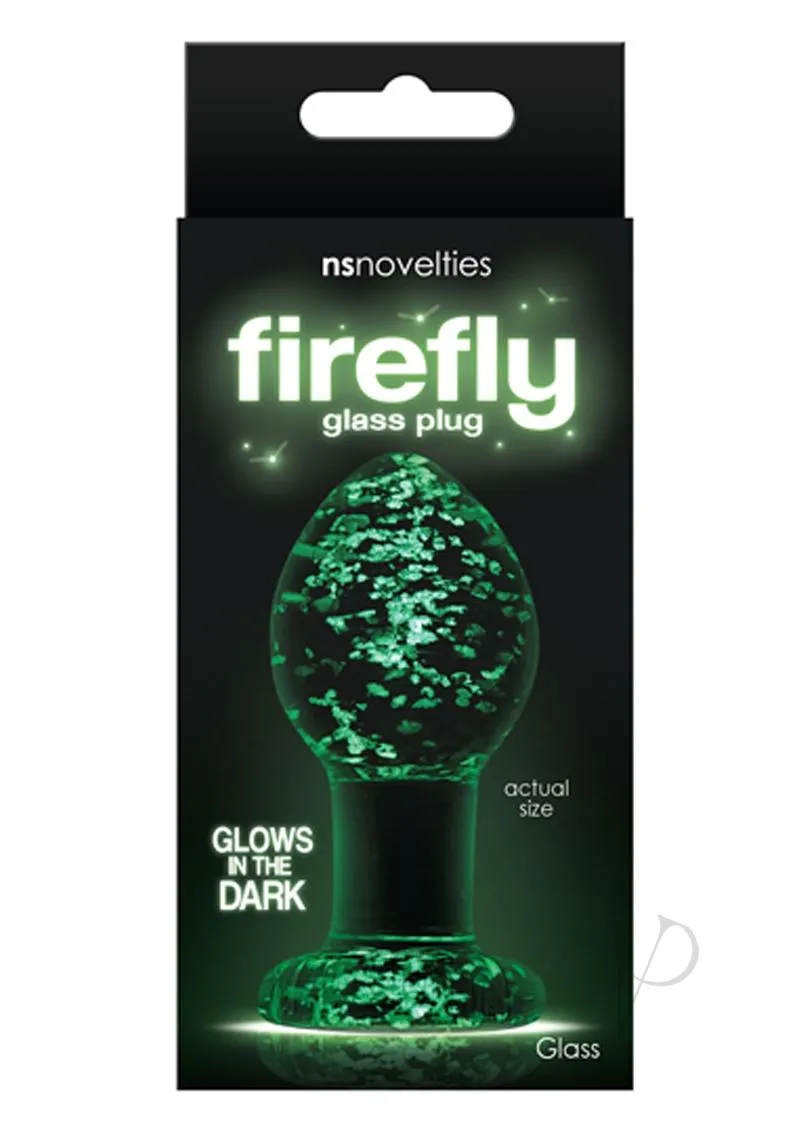 Firefly Glass Plug Medium Clear