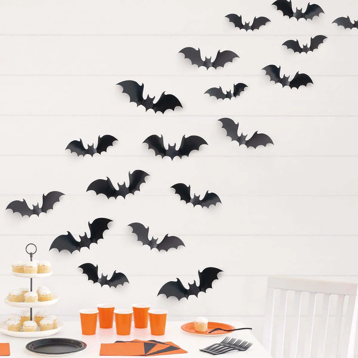 Flying Bats Wall Decoration Kit