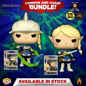 Funko POP! Charlotte Black Clover #1155 [GITD] [Chalice Collectibles] (Common and Chase Bundle)