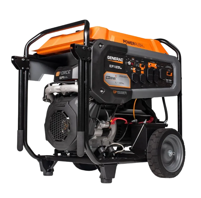 Generac GP15500EFI 15500W/19300W Low THD Gas Generator Electric Start New