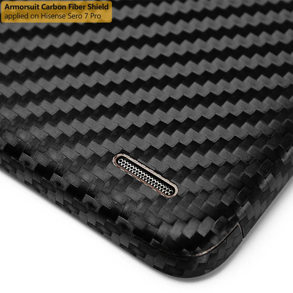 Hisense Sero 7 Pro Screen Protector   Black Carbon Fiber Film Protector