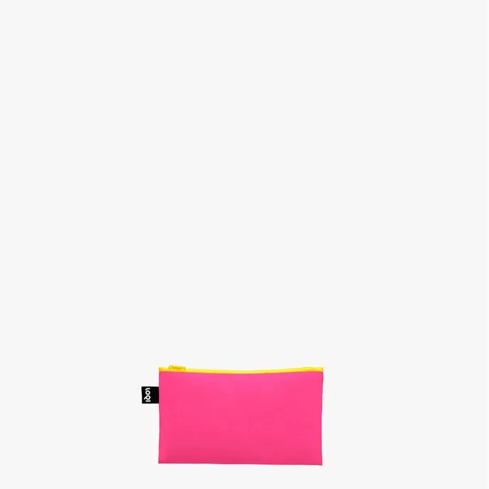 LOQI Bag: Neon Zip Pocket Set