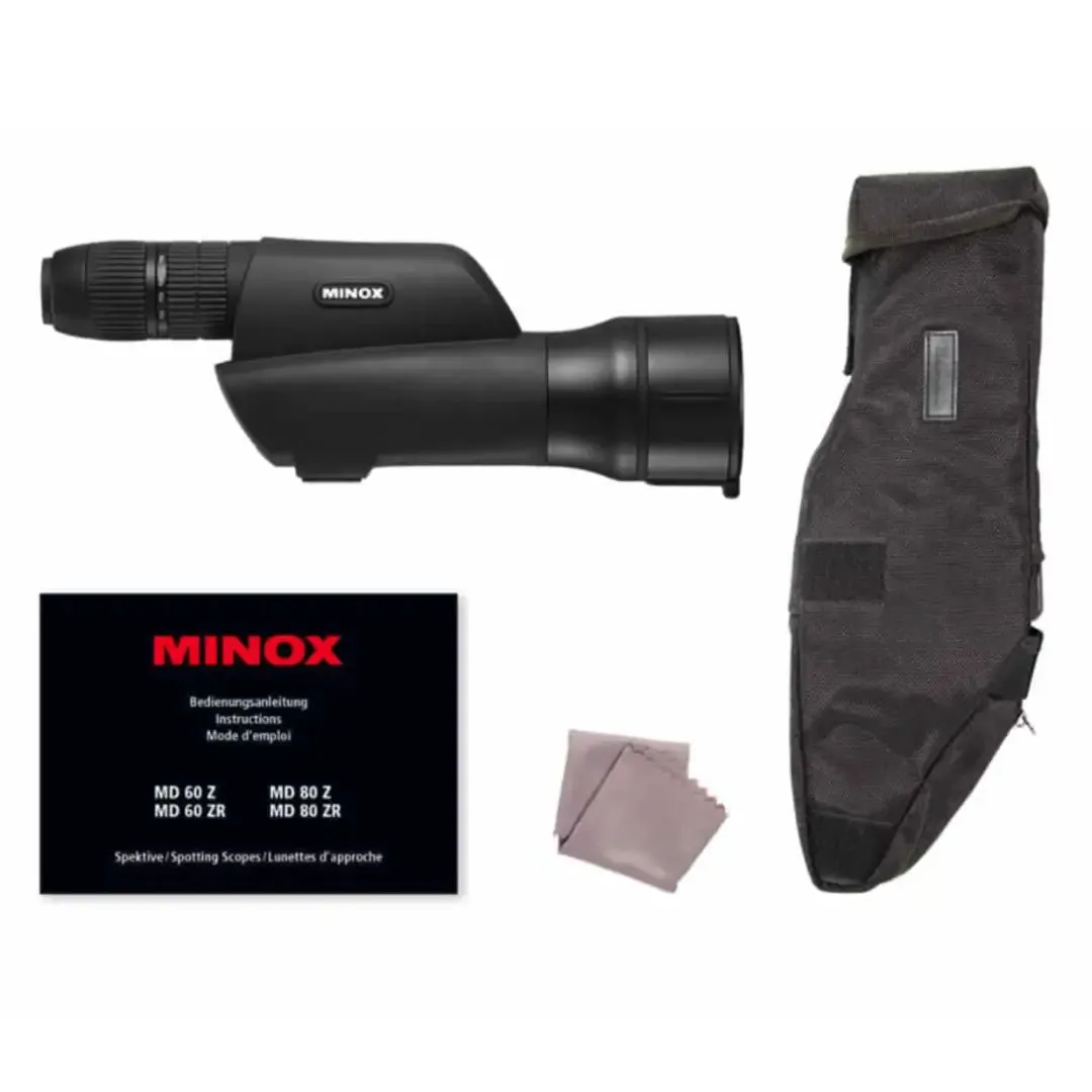 MD 80 W Spotting Scope - Attached Ocular 20-60x w/ Built in Reticle by Minox