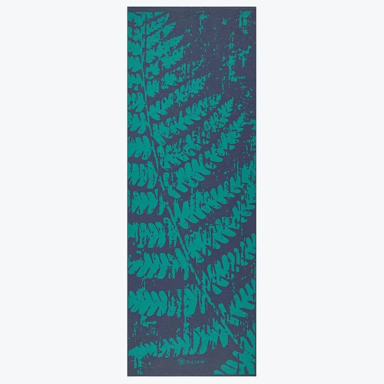 Midnight Fern Yoga Mat (4mm)