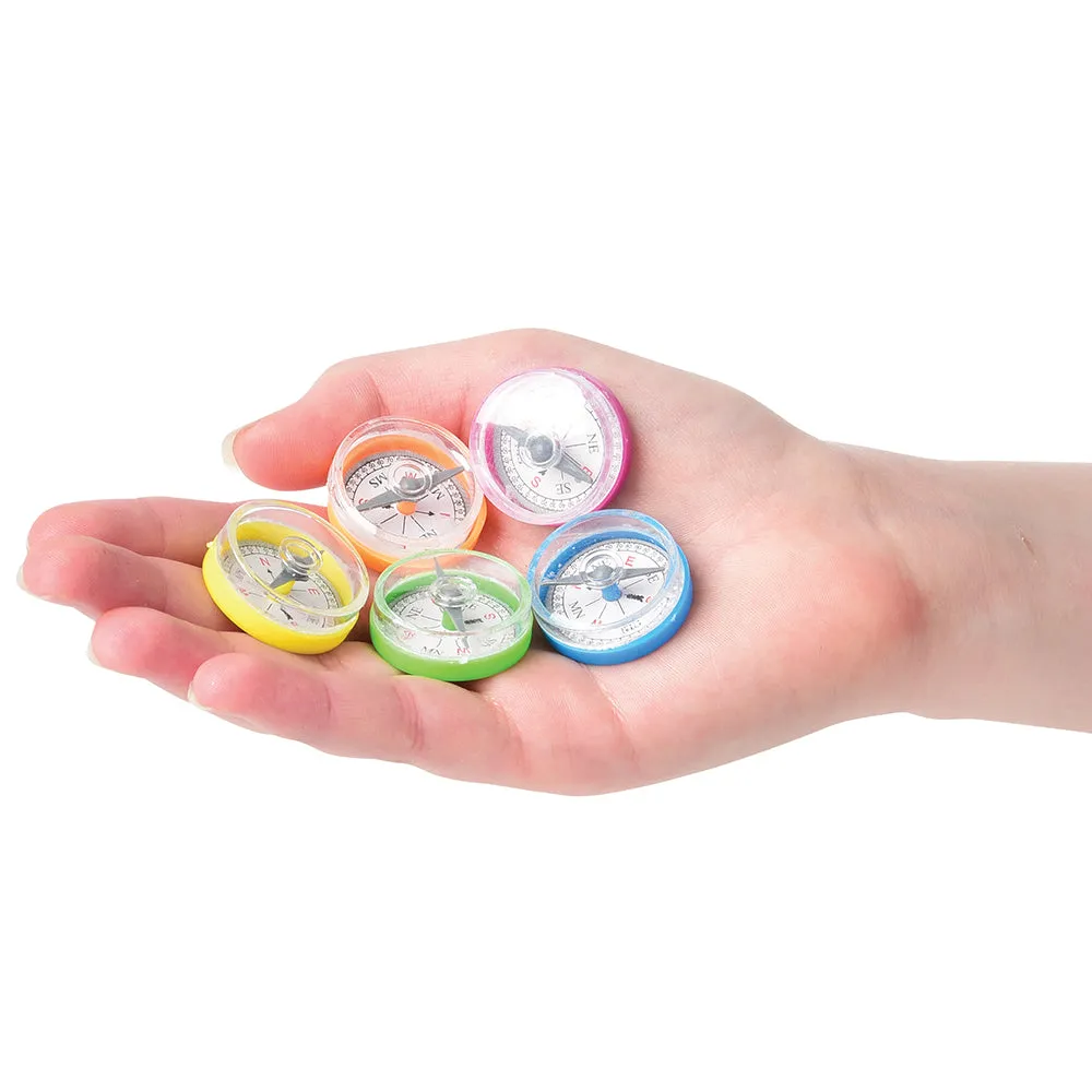 Mini Compasses Educational Toy - 36 Pieces