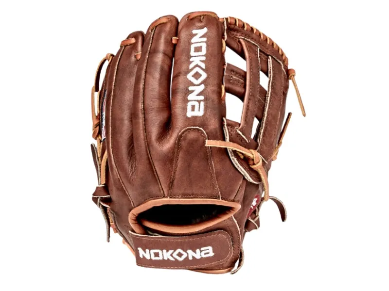 Nokona Walnut 12" Velcro Strap Glove