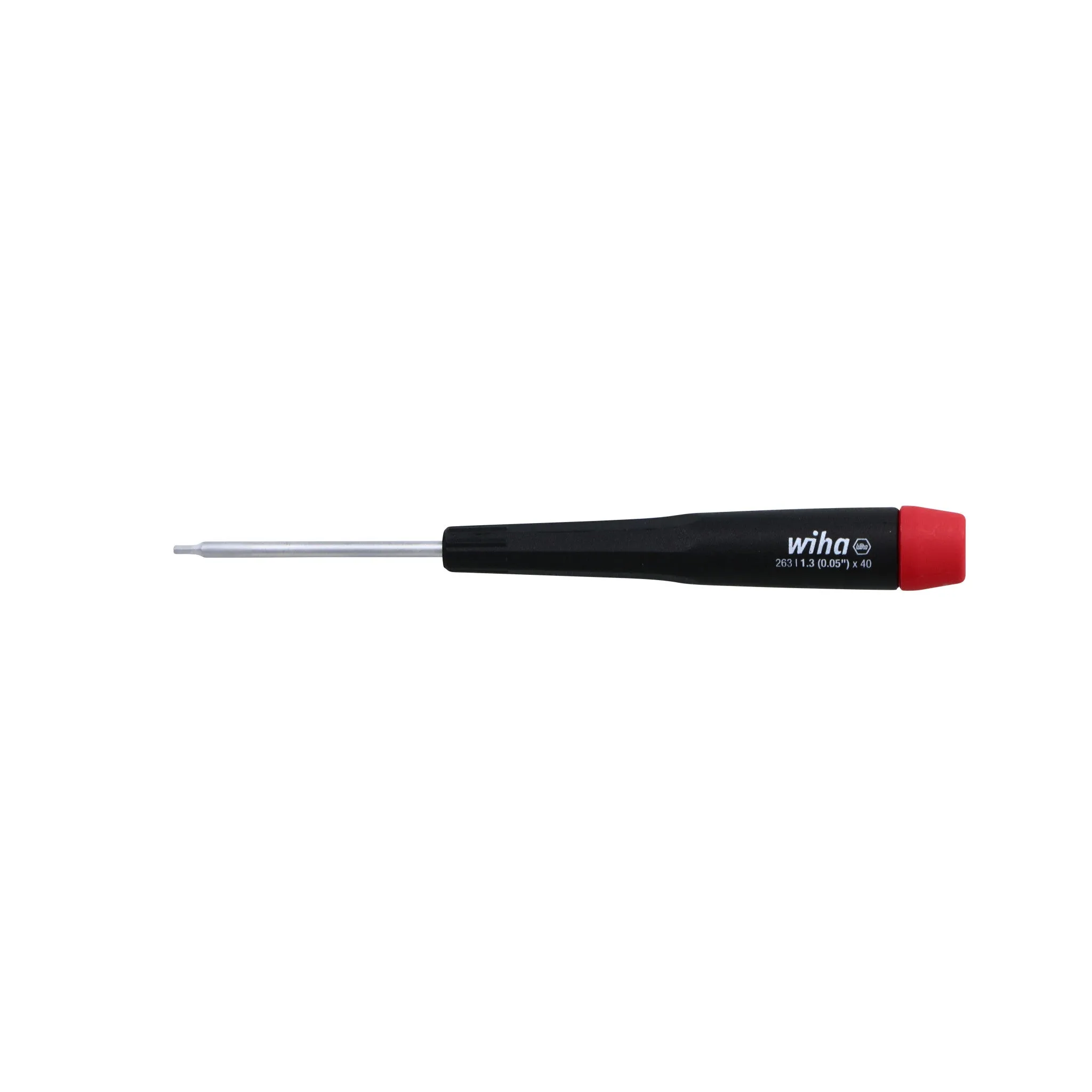 Precision Hex Screwdriver 1.3mm (.050”) x 40mm