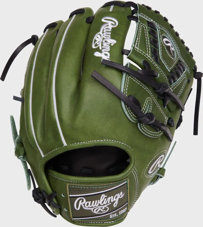 Rawlings Heart of the Hide 11.75" - Military Green Infield/Pitcher Glove