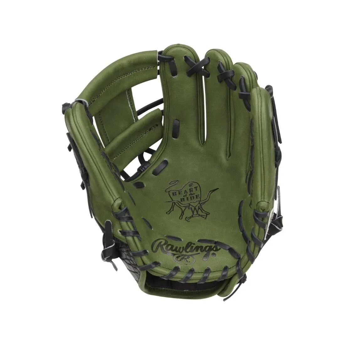 Rawlings Heart of the Hide Color Sync 8 11.5" Infield Baseball Glove: PRO204W-2XMG