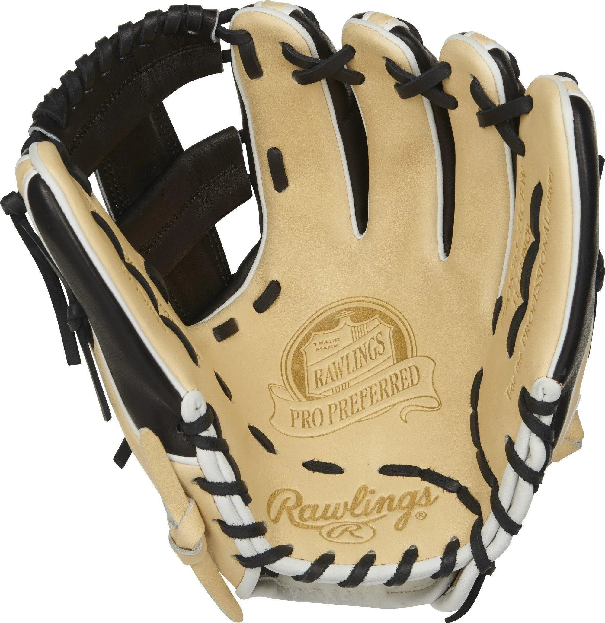 Rawlings Pro Preferred 11.5" Infield Baseball Glove: PROS314-13CBW