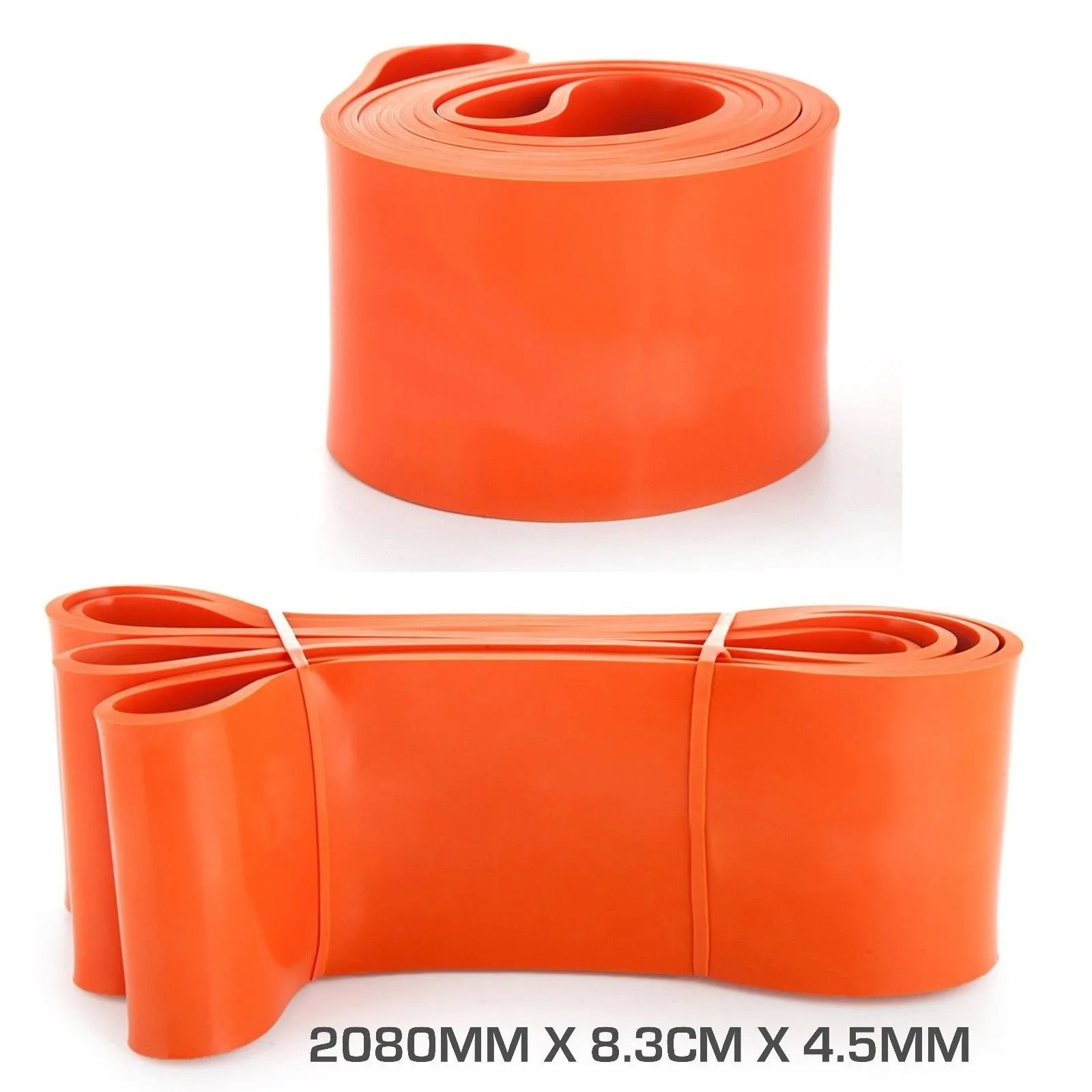 Resistance Band 2080 X 8.3Cm X 4.5mm Orange