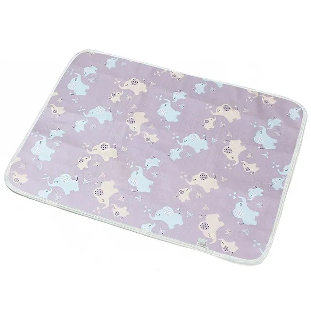 Reusable Baby Changing Mats Cover  Baby Diaper Mattress Diaper for Newborn Cotten Waterproof Changing Pats Flool Play Mat