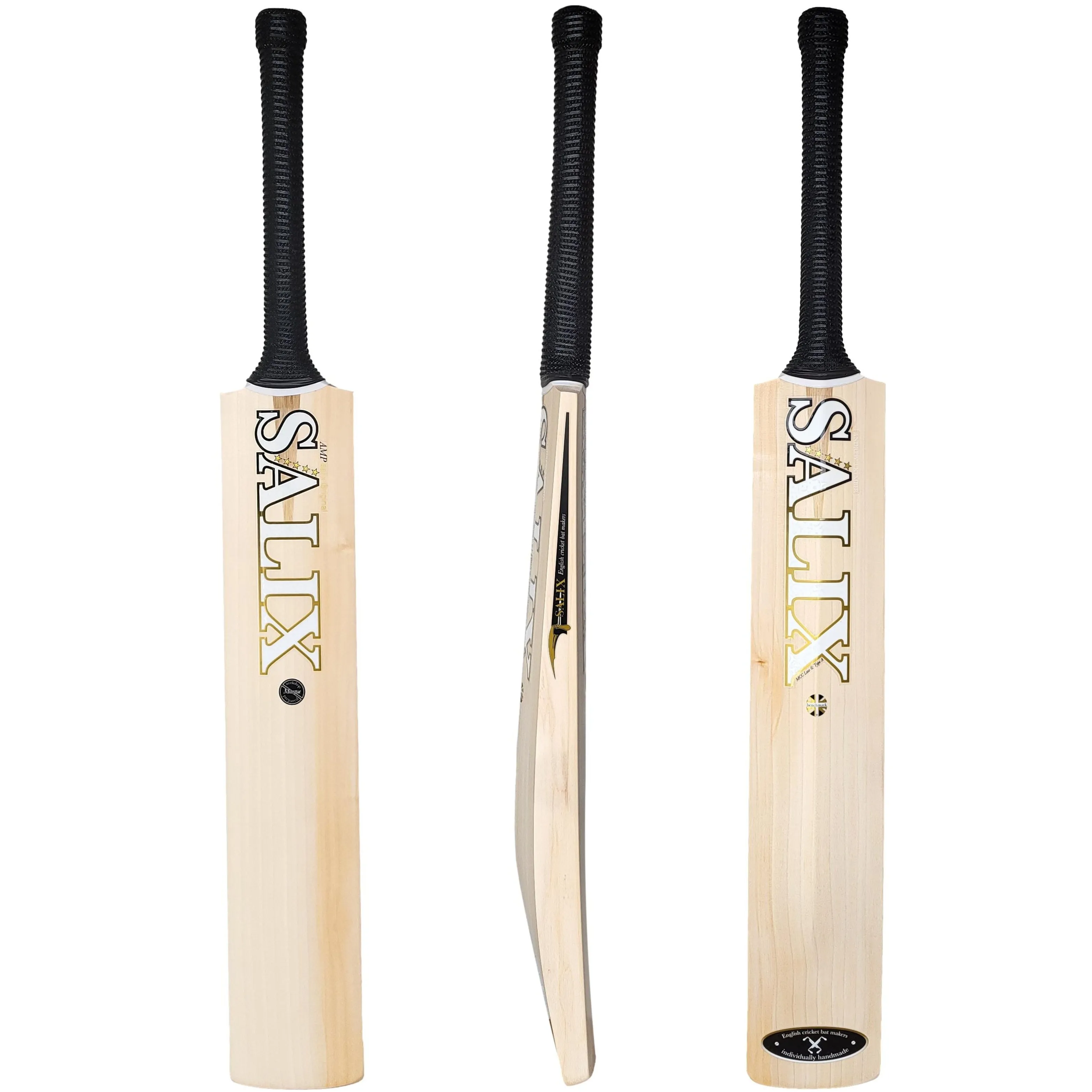 Salix Cricket Bat AMP-Marque English Willow, SH, LH 2024 MODEL