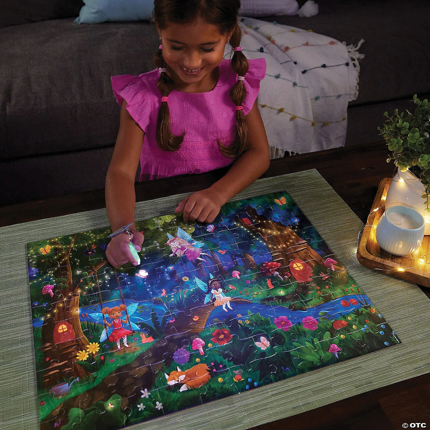 SEEK & FIND GLOW PUZZLES FAIRY