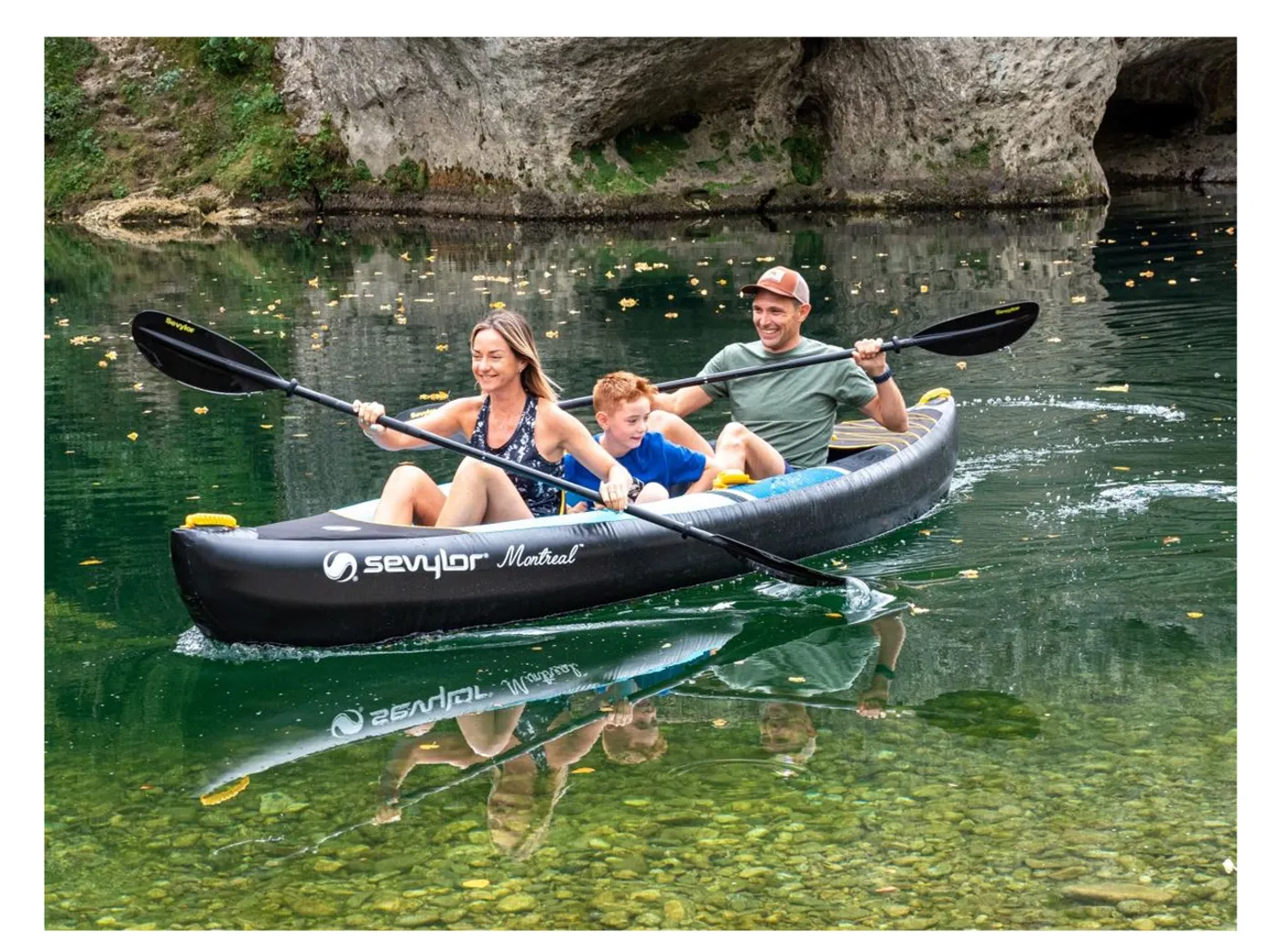 Sevylor Montreal 3 Person Inflatable Kayak - High Pressure Floor - NEW - 2023 Model