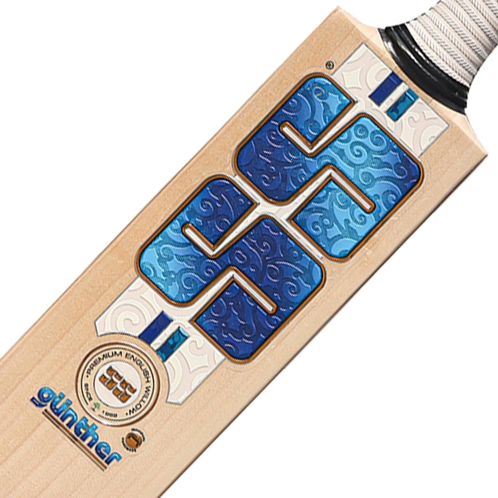 SS Gunther Blue Cricket Bat - Senior