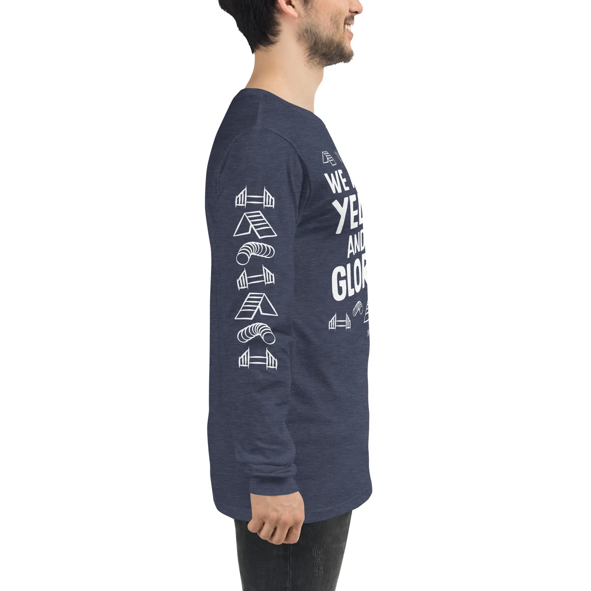 unisex long sleeve: we are both yelling SUPER EDITION