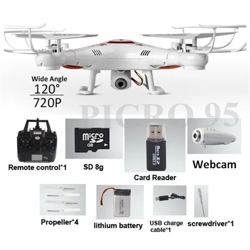 X5C-1 Drone With Camera Hd Remote Control Helicopter 6-Axis Gyroscope